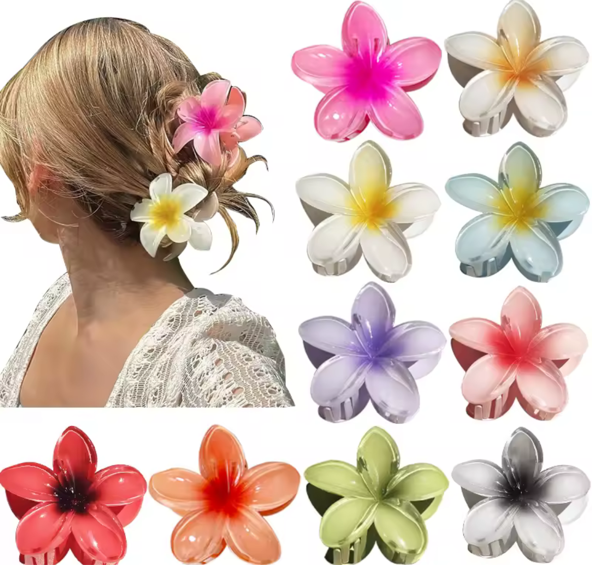 Pince à cheveux monoï